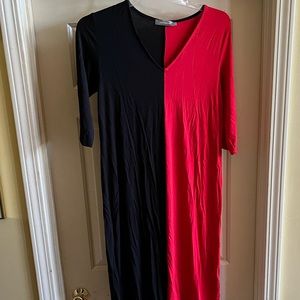 Alembika Womens Colorblock Dress